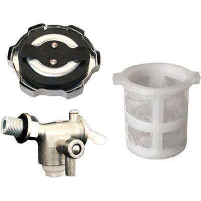 Fuel Tank Accessories Kit(Petcock+Cap+Mesh Filter) Fits For Robin EY28 175F Gasoline Engine