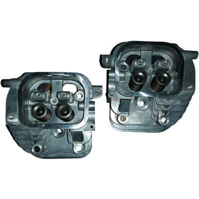 Left And Right Cylinder Heads Assy. W/ Valves & Springs Assembled For Predator 61614 22HP 670CC V-Twin Horizontal Shaft Gasoline Engine