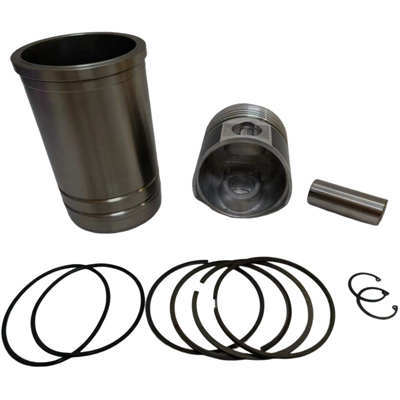 Cylinder Liner(Sleeve) & Piston Kit(6PC Set) For Laidong LD KM130 Single Cylinder 4 Stroke Water Cool Diesel Engine