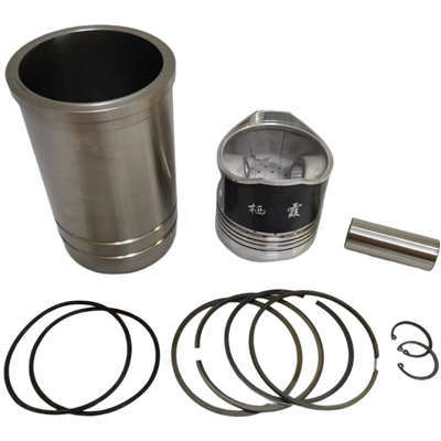 Cylinder Liner(Sleeve) & Piston Kit(6PC Set) For Laidong LD KM130 Single Cylinder 4 Stroke Water Cool Diesel Engine