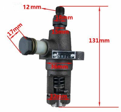 Fuel Injection Pump Diesel Pumper Assy. Fits Changchai Changfa Or Similar R165 R170 3HP 4HP Single Cylinder Water Cool Diesel Engine