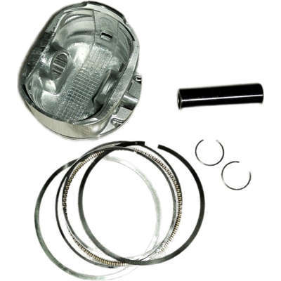 Piston And Rings Kit(Incl. Pin+ Circlip) For Loncin 2P80F 2P80 764CC Vertical Shaft 25HP V-Twin Gasoline Engine Petrol Ride Mover Parts