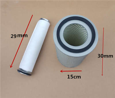 Double(Inner+Outer) Air Filter Element For Weifang Weichai ZH4102 Water Cool Diesel Engine