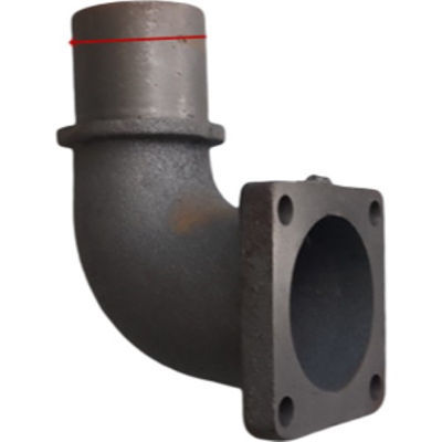 Turbo Charger Exhaust Elbow Pipe Connector For Weichai Huafeng K4100ZD Water Cool Diesel Engine