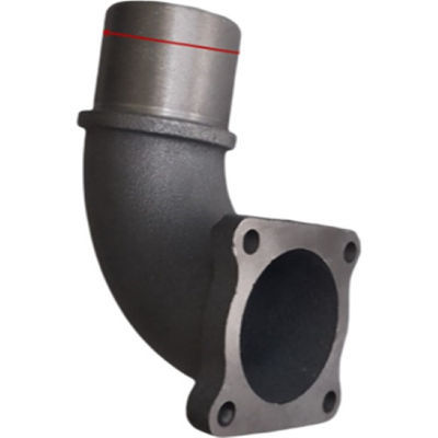 Turbo Charger Exhaust Elbow Pipe Connector For Weichai Huafeng ZH4105ZD R4105ZD Water Cool Diesel Engine