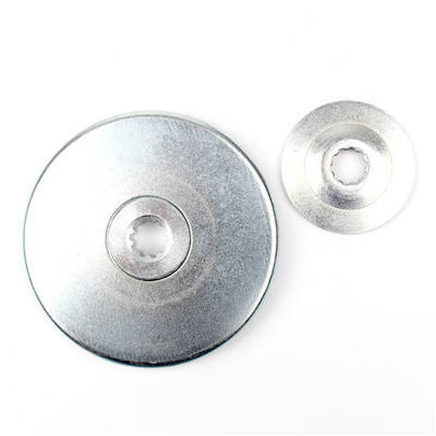Working Head Blade Upper And Lower Retainer Plate Set For FS120 200 230 250 Small Air Cool Gasoline Engine Brush Cutter Trimer Spare Parts