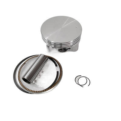 Flat Top Piston Kit With Rings Wrist Pin Circlips For Loncin G250 G250F 252CC 4 Str. Single Cylinder Gasoline Engine