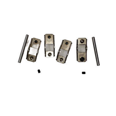 Rocker Arm Complete Set With Locking Nut Pin (2 Pairs Kit) For Predator 61614 22HP 670CC V-Twin Horizontal Shaft Gasoline Engine