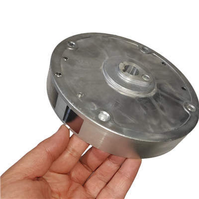 Cast Aluminum Flywheel For Loncin LC1P65FA Single Cylinder Vertical Shaft Lawnmover Engine