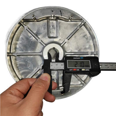 Cast Aluminum Flywheel For Loncin LC1P65FE Single Cylinder Vertical Shaft Lawnmover Engine