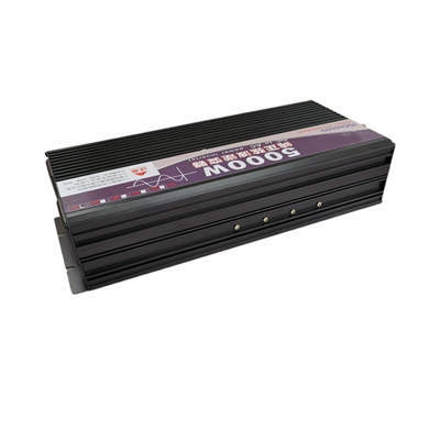 DC 12V To AC 110V Pure Sine Wave Power Inverter 5000W With Digital Display And 2 Sockets
