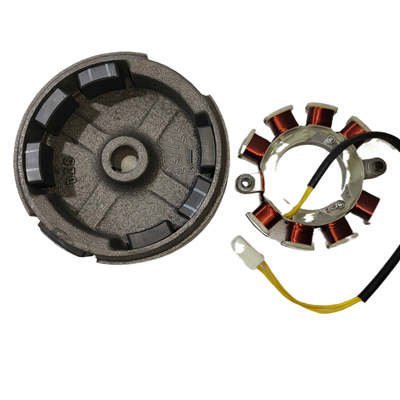 120W 12V 6 Pole(Six Inner Magnets) Flywheel Stator Kit For Clone 196CC 212CC Predator Non-Hemi 6.5HP 7HP  Engine Applied For Lighting Or Charging Purpose