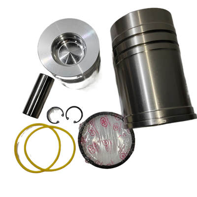 Cylinder Liner Sleeve With Piston And Rings Kit (6 PC Set) Fits For Changchai Changfa or Similar ZS1115 Direct Injection Single Cylinder Water Cool Diesel Engine