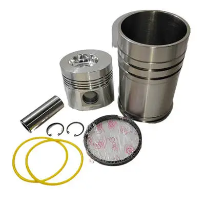 Cylinder Liner Sleeve With Piston And Rings Kit (6 PC Set) Fits For Changchai Changfa or Similar ZS1115 Direct Injection Single Cylinder Water Cool Diesel Engine