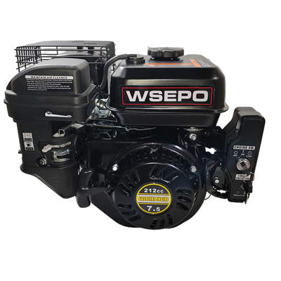 WSE210-V Electric Start 212CC 7.5HP 4 Stroke Air Cooled Small Gasoline Engine W/. 20MM Key Shaft Used For Water Pump,Wood Chopper Gokart Purposes Etc.
