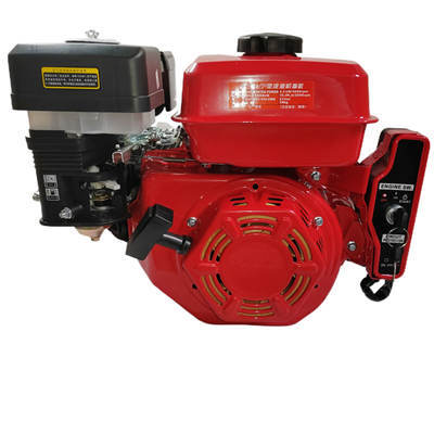 WSE170L Electric Start 208CC 7HP 4 Stroke Air Cooled Small Gasoline Engine W/. 20MM Key Straight Output Used For Water Pump,Gokart Purposes Etc.