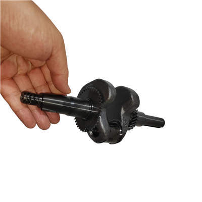 DLC Coated 58mm Stroke Crankshaft With 3/4'' Dia. Output Keyed Output For Wildcat 223 Gasoline Engine For Better Performance