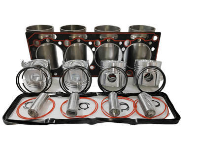 Cylinder Liner Sleeve + Piston Kit Including Pin Circlip (4 Cylinder Sets) For Weichai Weifang ZH4102 Water Cool Diesel Engine,Generator/Construction Machinery Spare Parts