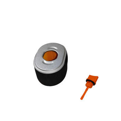 Air Filter Element & Oil Plug Kit Fits Clone GX160 GX200 GX210 160CC 196CC 212CC 230CC Gasoline Engine