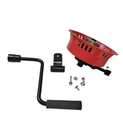 Hand Rotate Starter Kit(Metal Cover Model) Fits 168F 170F GX160 GX200 Clone 6.5HP 7HP 212CC 223CC Small Gasoline Engine, Generator, Water Pump, Tiller Easy Starter