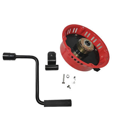 Hand Rotate Starter Kit(Metal Cover Model) Fits 168F 170F GX160 GX200 Clone 6.5HP 7HP 212CC 223CC Small Gasoline Engine, Generator, Water Pump, Tiller Easy Starter