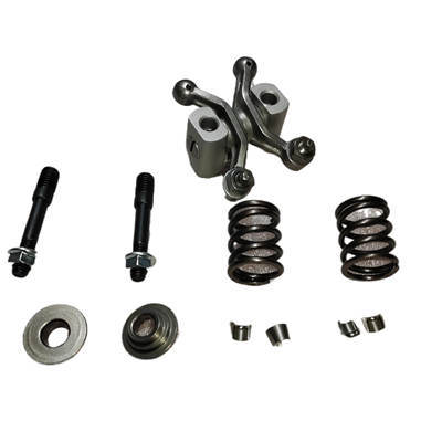 Champion Type Shaft Mounted Rockers Kit W/. 30lb Springs Retainers Lockers and Studs  Fits Predator Non-Hemi 6.5HP 212CC GX160 GX200 196CC Clone High Speed Racing Engine