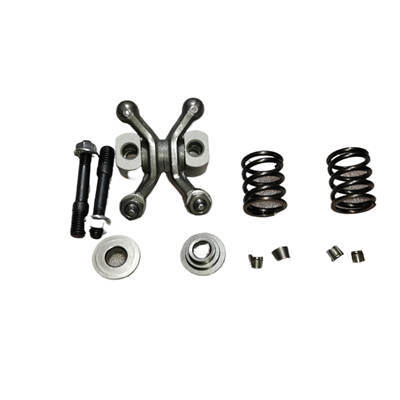 Champion Type Shaft Mounted Rockers Kit W/. 30lb Springs Retainers Lockers and Studs  Fits Predator Non-Hemi 6.5HP 212CC GX160 GX200 196CC Clone High Speed Racing Engine