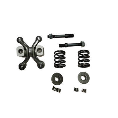 Champion Type Shaft Mounted Rockers Kit W/. 30lb Springs Retainers Lockers and Studs  Fits Predator Non-Hemi 6.5HP 212CC GX160 GX200 196CC Clone High Speed Racing Engine