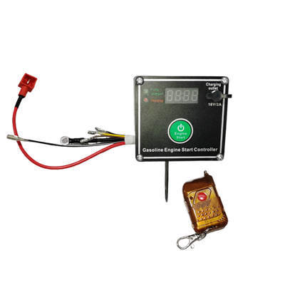 New Model 3 In 1  Electric Start Controller Integrated With Battery, Cable, Key Box Applied For GX120 GX140 GX160 GX200 168F 170F Clone 208CC 212CC 223CC Small Gasoline Engine Estart / Remote Start