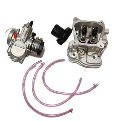 Shredder Cylinder Head Complete With CNC Intake Pipe and PWK 24 24MM  Performance Carburetor Kit