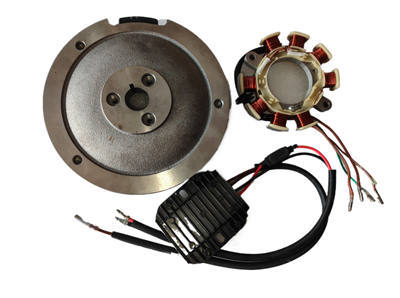 Flywheel Alternator Kit For Rato R500-V 500CC 19.5HP Single Cylinder 4 Stroke Horizontal Shaft Gasoline Engine