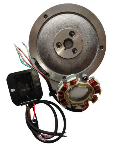 Flywheel Alternator Kit For Rato R500-V 500CC 19.5HP Single Cylinder 4 Stroke Horizontal Shaft Gasoline Engine