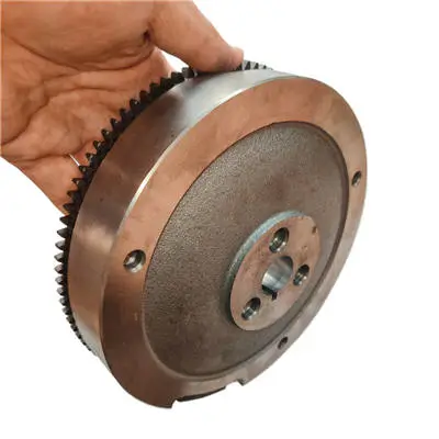 10 Magnets Pole Electric Flywheel For Rato R500-V 500CC 19.5HP Single Cylinder 4 Stroke Horizontal Shaft Gasoline Engine