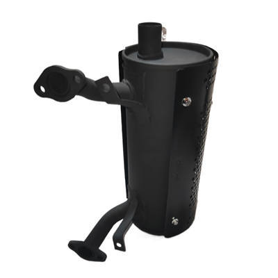 Quality Replacement Muffler Silencer Exhaust Pipe(Right Port Side) Fits For Honda GX630 GX660 GX690 V-Twin Gasoline Engine