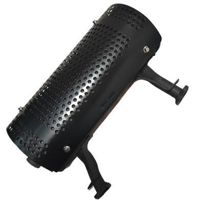 Quality Replacement Muffler Silencer Exhaust Pipe(Left Port Side) Fits For Honda GX630 GX660 GX690 V-Twin Gasoline Engine