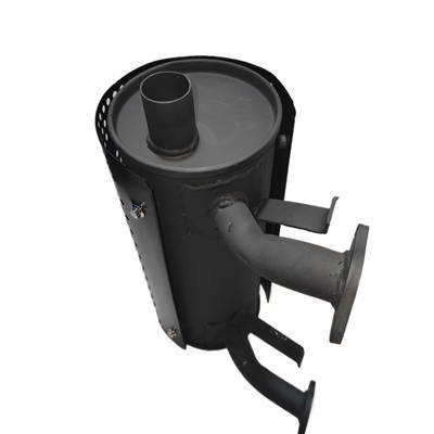 Quality Replacement Muffler Silencer Exhaust Pipe(Right Port Side) Fits For Honda GX630 GX660 GX690 V-Twin Gasoline Engine