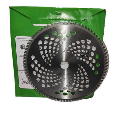 Universal Brush Cutter Trimer Alloy Blade With 25.4MM (1 Inch) Hole, 255MM Dia. 80 Teeth