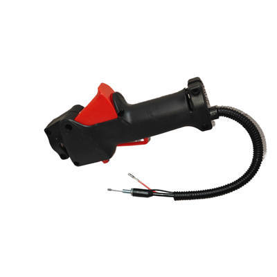Universal 28mm Pipe Model Throttle Handle Switch For Gasoline Engine Brush Cutter Trimer