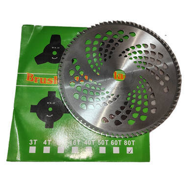 Universal Brush Cutter Trimer Alloy Blade With 25.4MM (1 Inch) Hole, 255MM Dia. 80 Teeth