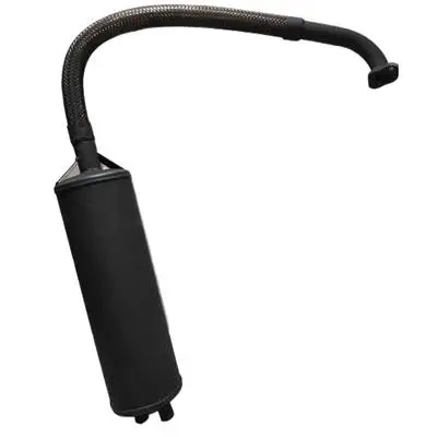 Flexible Long Hose Muffler, Silencer, Exhaust Pipe Fits GX390 GX420 188F 190F 192F Big Clone Engine, Racing Kart  Part