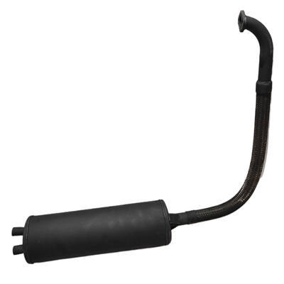 Flexible Long Hose Muffler, Silencer, Exhaust Pipe Fits GX390 GX420 188F 190F 192F Big Clone Engine, Racing Kart  Part