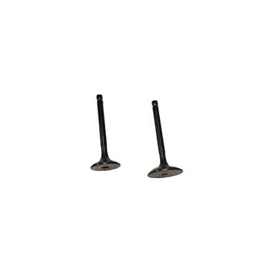 DLC Coated Intake and Exhaust Valves Kit For Shredder 18CC/22CC Dome Cylinder Head Applied For Super Performance 212CC 225 250 263 Race Engine