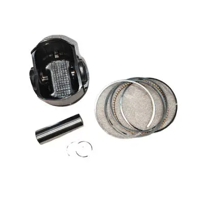 DLC Coated Flat Top Piston (0.55" Compression) With LRings Kit For Predator Hemi 212CC Or Similar 70MM Bore High Performance  Race Gasoline Engine