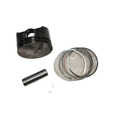 DLC Coated Flat Top Piston (0.55" Compression) With LRings Kit For Predator Hemi 212CC Or Similar 70MM Bore High Performance  Race Gasoline Engine