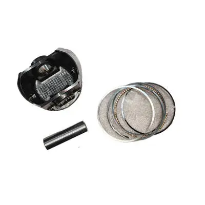 DLC Coated Flat Top Piston (0.55" Compression) With LRings Kit For Predator Hemi 212CC Or Similar 70MM Bore High Performance  Race Gasoline Engine