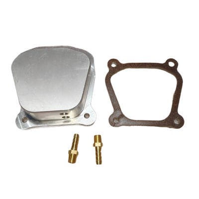 Billet Aluminum Valve Cover with NPT Nozzles and Corky Gasket For Small Block Performance Clones 196CC 212CC 240 263 Predator Non-Hemi Race Kart Engine