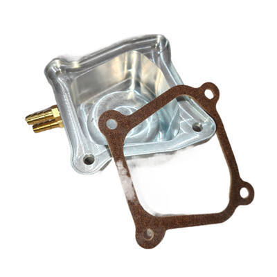 Billet Aluminum Valve Cover with NPT Nozzles and Corky Gasket For Small Block Performance Clones 196CC 212CC 240 263 Predator Non-Hemi Race Kart Engine