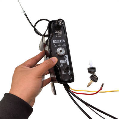 Electric Start Key Switch Box For Predator 670CC 22HP Horizontal Shaft Air Cool V-Twin Cylinder Gasoline Engine