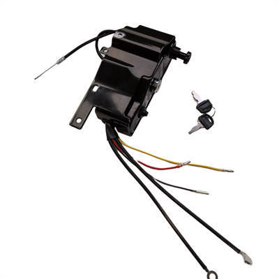 Electric Start Key Switch Box For Predator 670CC 22HP Horizontal Shaft Air Cool V-Twin Cylinder Gasoline Engine