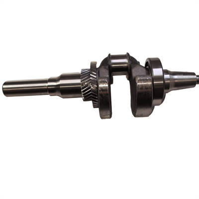 76mm Stroke Crankshaft With 36mm Dia. Solid Journal 1" Diameter Output Shaft Fits For Single Cylinder 4 Stroke  Performance 500CC Race Gasoline Engine